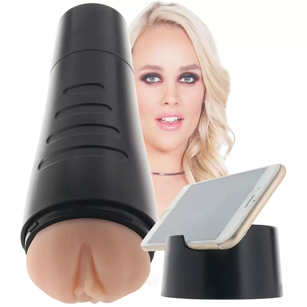 Star Stroker Alexis Monroe Pussy Stroker with Smartphone Holder
